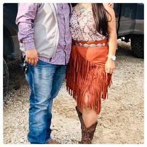 Idyllwind Women's Spellbound Fringe Skirt